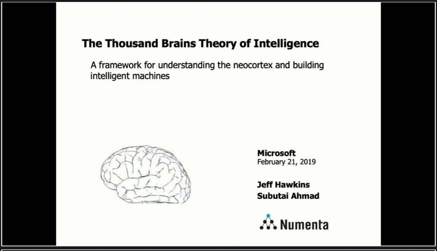 The Thousand Brains Theory of Intelligence — a framework for understanding the neocortex and building intelligent machines, Jeff Hawkins and Subutai Ahmad, Numenta